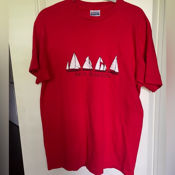 Sea Boston Vintage T-Shirt - Picture 1 of 3